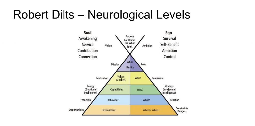 Τα Neurological Levels του Robert Dilts